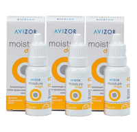 капли Avizor Moisture Drops, 15 мл х3