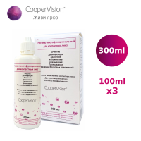 раствор CooperVision, 100 мл x3