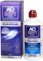 раствор  Aosept Plus HydraGlyde 360 мл