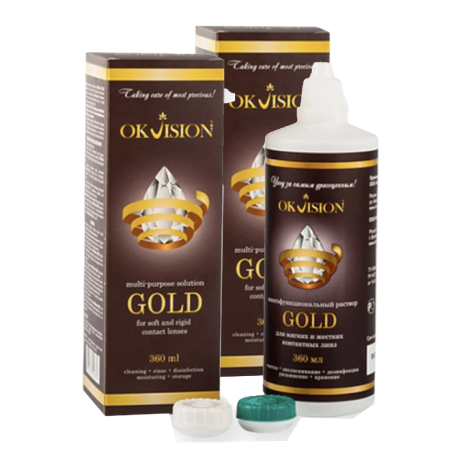 Раствор OKVision Gold, 360 мл х2