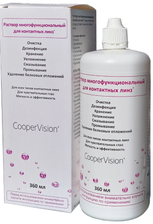 раствор CooperVision, 360 мл