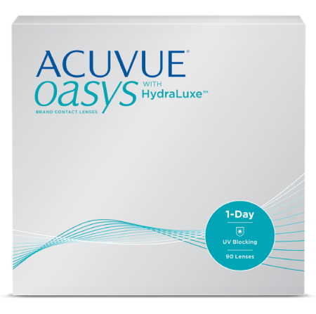 1-Day Acuvue OASYS  with HydraLuxe, 90  шт