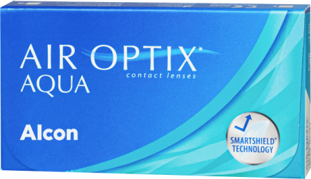 Air Optix aqua 3 шт
