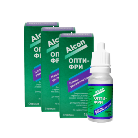 Капли Опти-Фри, 15 мл х3