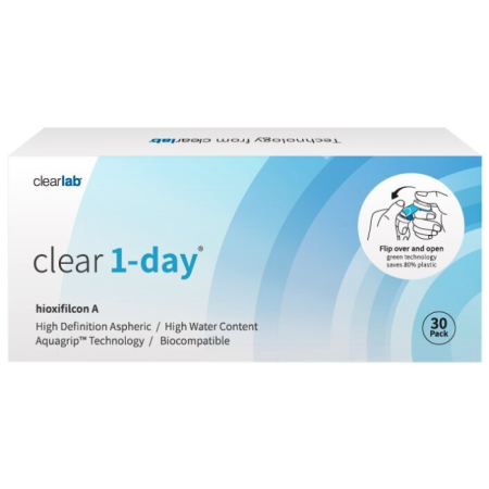 Clear 1-Day, 30 шт