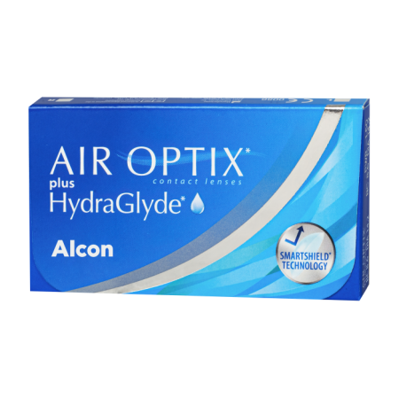 Air Optix plus HydraGlyde 3 шт
