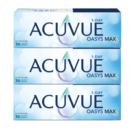 Acuvue Oasys  Max 1-Day, 30 шт х3